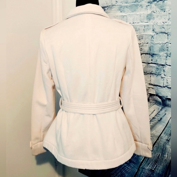 PEACOAT SOFT COZY COTTON STRETCHY FRONT POCKETS WOMEN'S SIZE M - Picture 3 of 9